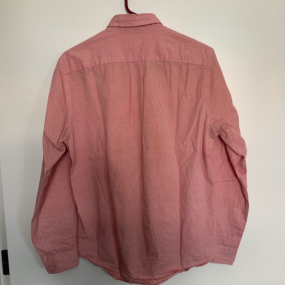 J. Crew Sun Washed Pink Button Up - Picture 3 of 5